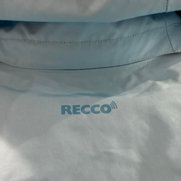 Patagonia Recco Powder Bowl Insulated Jacket 31446 Gore-Tex in Blue, Size S - Picture 4 of 16